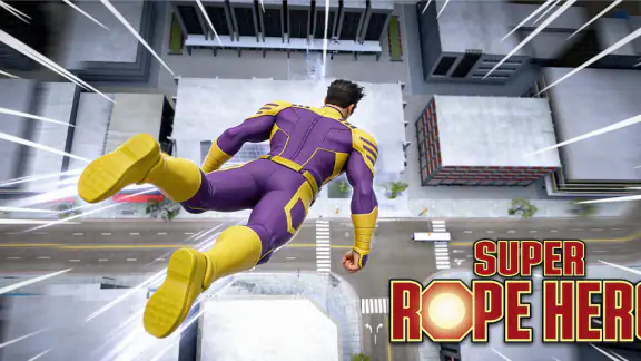 Super Rope Hero: Crime City screenshot