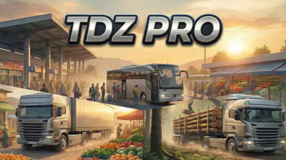 TDZ Pro - Bus Truck Simulator screenshot