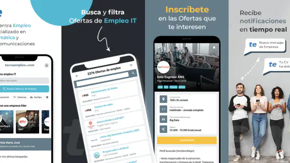 tecnoempleo.com screenshot