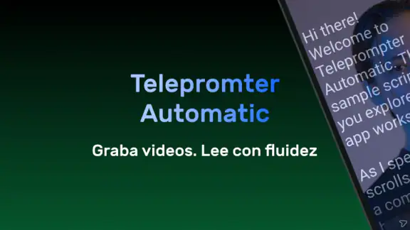 Teleprompter Automatic screenshot