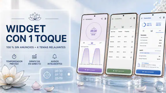 Temporizador de contracción screenshot