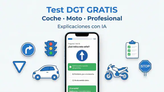 Test DGT 2026 Autoescuela screenshot