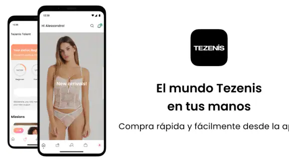 Tezenis screenshot