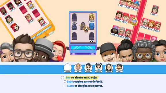 That's My Seat - Logic Puzzle screenshot