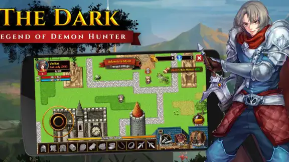 The Dark RPG: 2D Roguelike Pro screenshot