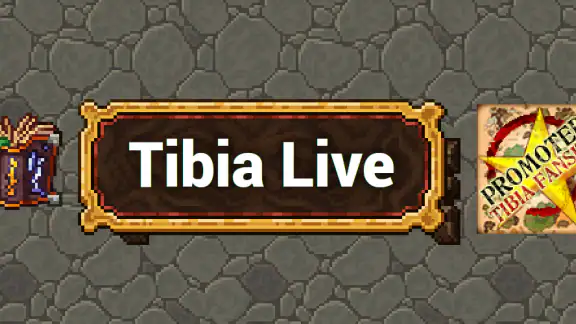Tibia Live - Promoted Fansite screenshot