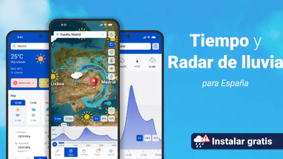 Tiempo, Radar Lluvia y Alertas screenshot