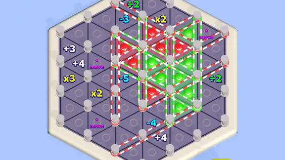 Triángulos (juego) screenshot