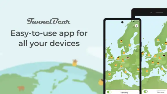 TunnelBear VPN screenshot