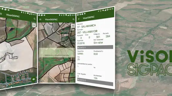 VisorSIGPAC - Libreta de campo screenshot