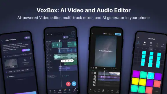 VoxBox:Editor Video y Audio IA screenshot