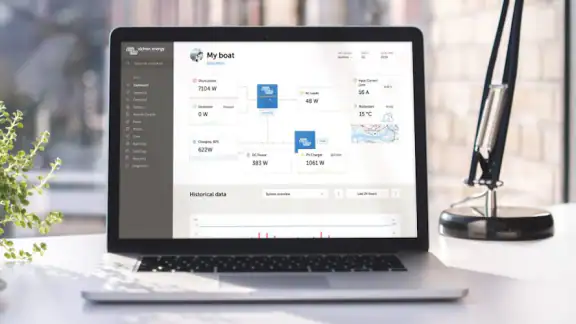 VRM (Victron Energy) screenshot