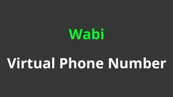 Wabi - Número teléfono virtual screenshot
