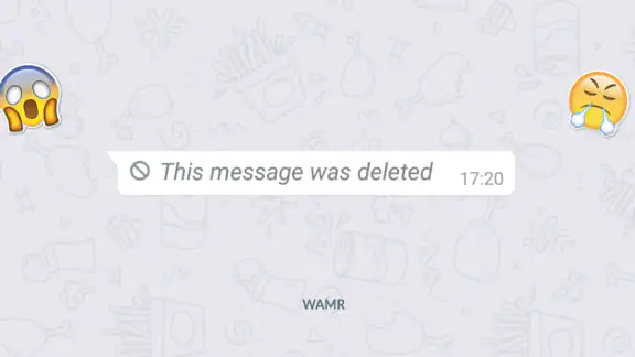 WAMR: mensajes eliminados screenshot