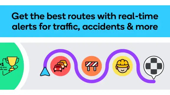 Waze Navegación y Tráfico screenshot