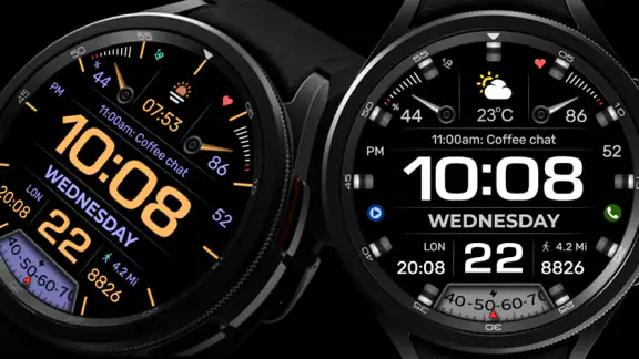 WFP 233 Digital watch face screenshot
