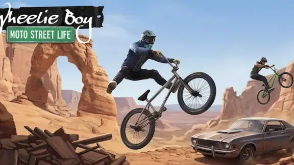 Wheelie Boy: Moto Street Life screenshot