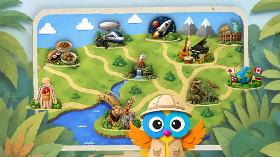 Wikids explora el mundo-inglés screenshot