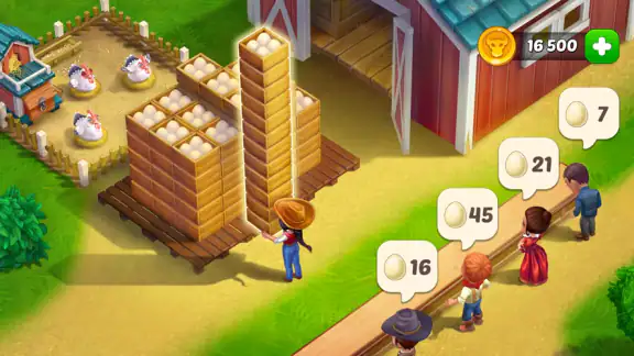 Wild West construir una granja screenshot