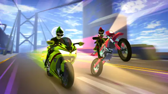 Wild Wheels: Juego de Motos screenshot