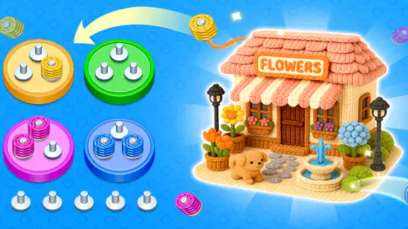 Wool Puzzle 3D screenshot