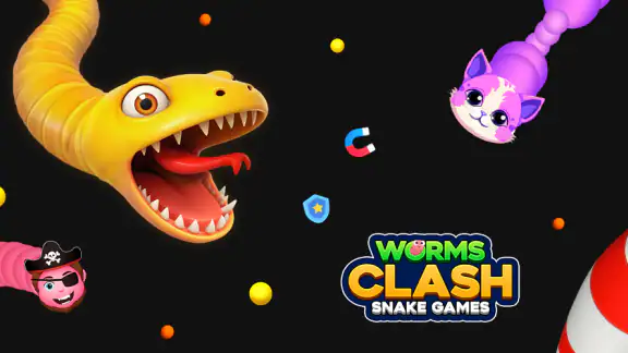 Worms .io Hungry Game screenshot
