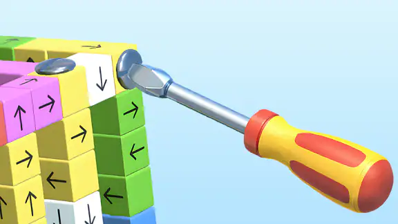Yeet Away - Block Logic Game screenshot