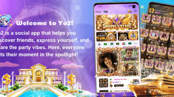 Yo2 - Voice Chat Room & Game screenshot