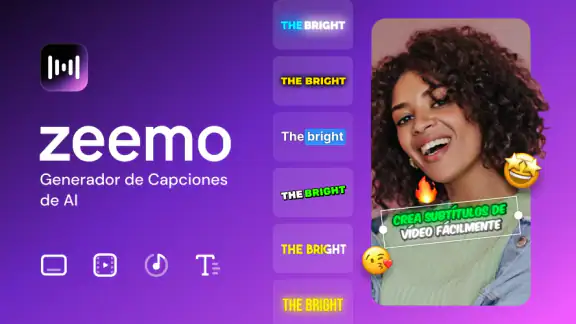 Zeemo: Vídeos IA y Subtítulos screenshot