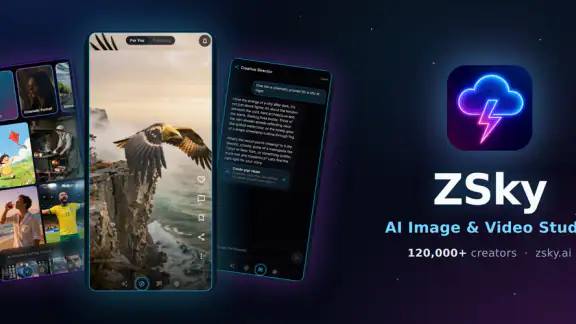 ZSky: AI Image & Video Studio screenshot