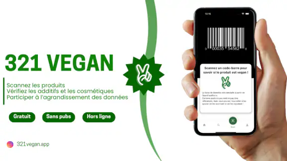 321 Vegan - Scan screenshot