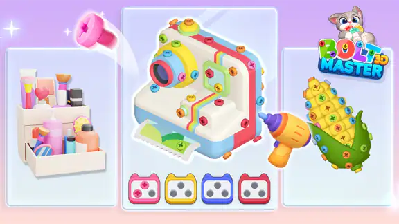 3D Bolt Master: Screw Pin Jam screenshot