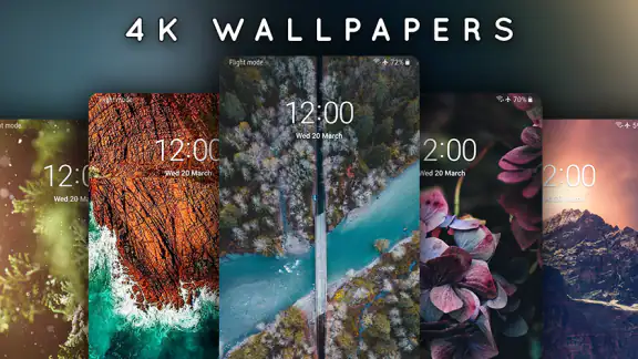 4K Wallpapers, Auto Changer screenshot
