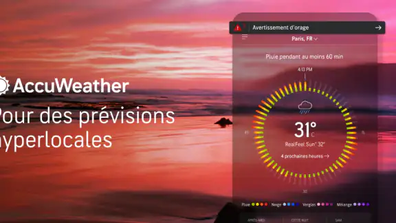 AccuWeather: Satellite Météo screenshot