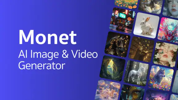 AI Image Generator - Monet screenshot