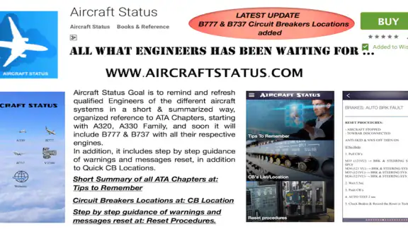 Aircraft Status screenshot