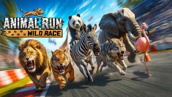 Animal Run: Wild Race screenshot