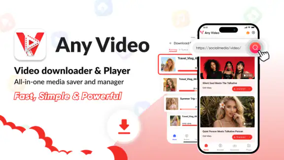Any Video Downloader & Player screenshot