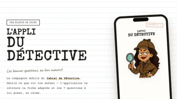 App du Détective : comprendre screenshot