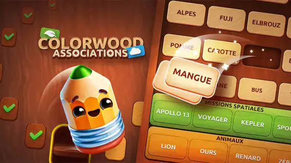 Associations - Colorwood Jeu screenshot