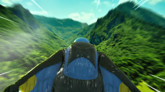 Base Jump Wing Suit Flying screenshot