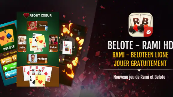 Belote - Rami Online HD screenshot