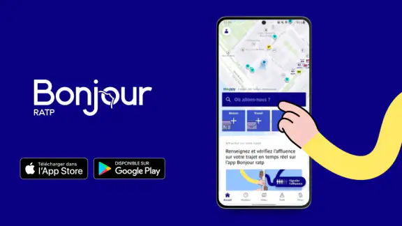 Bonjour RATP screenshot