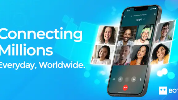 BOTIM appels vidéo screenshot
