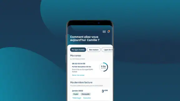 Bouygues Telecom screenshot