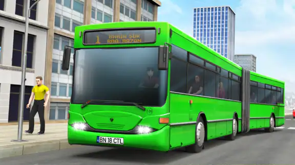 Bus Simulator : 3D Bus Games screenshot