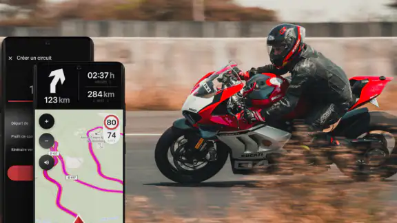 calimoto – GPS moto navigation screenshot