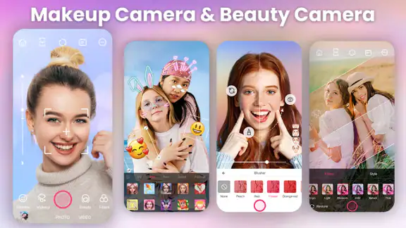 Caméra de beauté: caméra douce screenshot