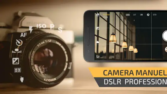 Caméra manuelle: DSLR Cam Pro screenshot