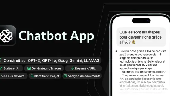 Chatbot App - Assistant IA screenshot